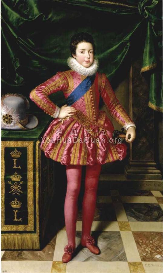 Louis XIII as a Child - 弗兰斯·普布斯